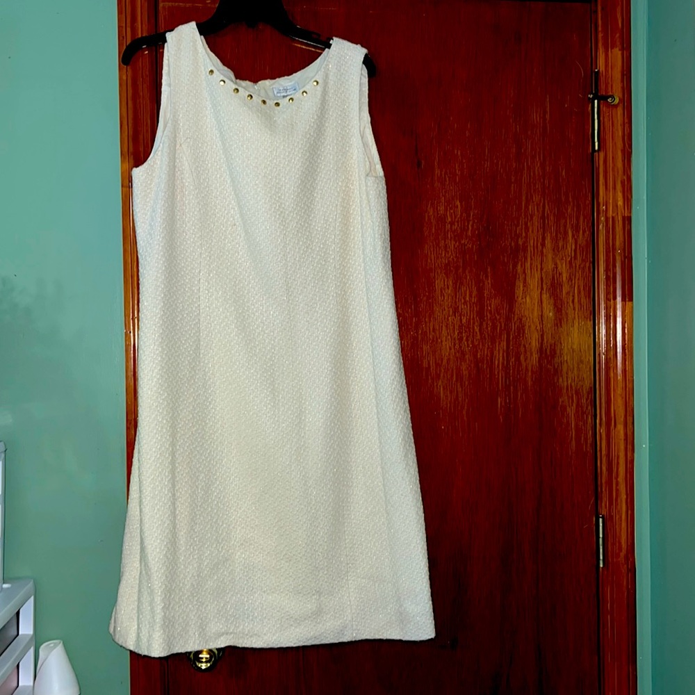 Gold and Ivory Dress